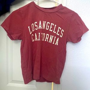 Brandy Melville small red T-shirt